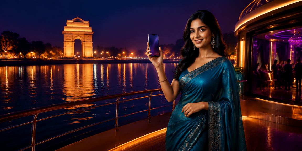 Mobile payments for online betting in Delhi at India Gate